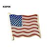 U.S.A Flag Badge Tip Clips Lapel Pin Brooches Pins Flag badge Brooch Badges