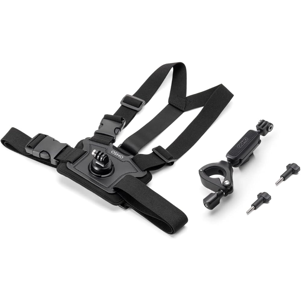 DJI Osmo Action Bike/Bicycle Accessory Kit, Compatible with: Osmo Action, DJI Action 2, Osmo Action 3, Osmo Action 4, Osmo Action 5 Pro, Osmo 360, Osm
