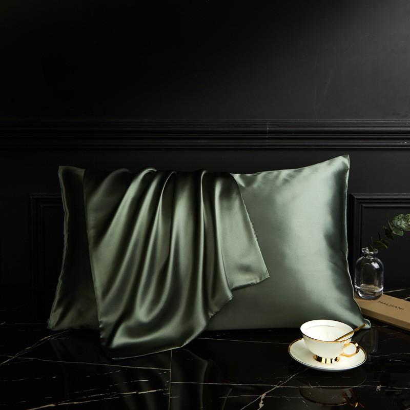 19 Momme Pure Silk Pillowcase Envelope Style 100% Mulberry 48x74cm Soft Luxury Bedding Single Pillow