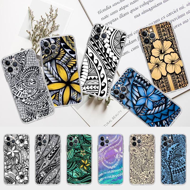 Чехол для телефона Yinuoda Maori Tribal Samoan Polynesian, мягкий силиконовый для iPhone 14 13 12 11 Pro Mini XS MAX 8 7 6 Plus X XS XR