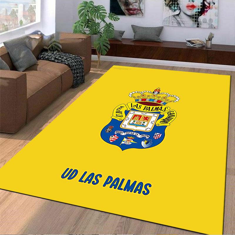 Yellow Carpet with UD Las Palmas Logo suitable as a non-slip mat for the living room or bedroom sofa