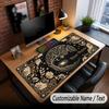Tree of Life Theme Custom Mouse Pad Personalized With Name Text Customized Desk Mat For Office Home Decor