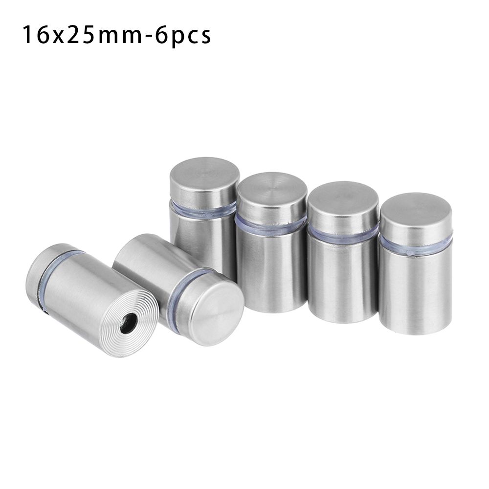 Рекламные стойки Штифт Стеклянные крепления Рекламная доска Фиксированные гвозди Крепежные винты для рекламных щитов