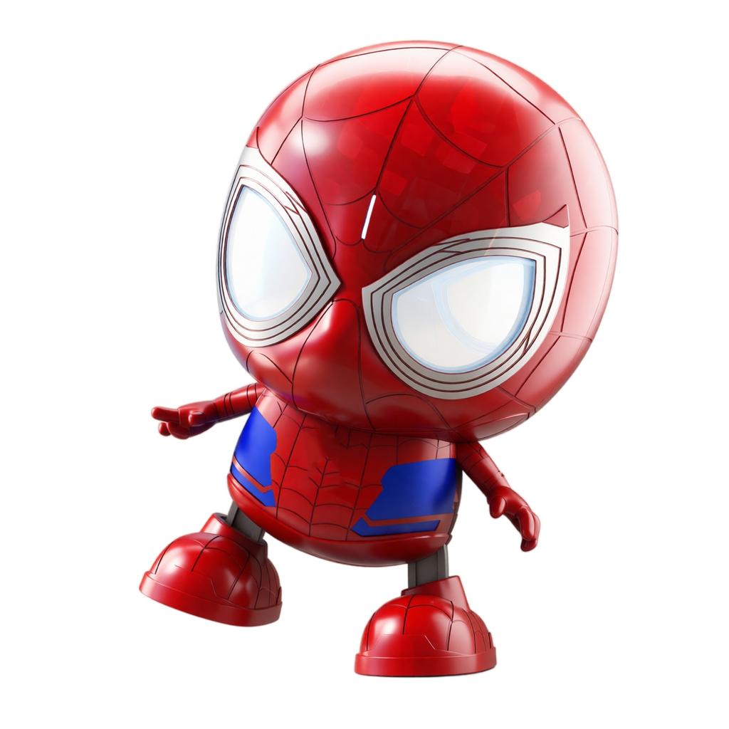 Children's Rechargeable Dancing Robot Toy with Lights and Music