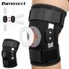 1 шт. Фитнес наколенники Защита мениска Складная поддерживающая лента Помощь Наружные виды спорта Компрессионные силиконовые наколенники