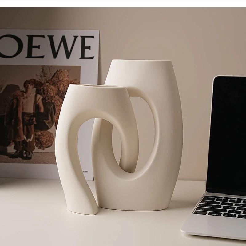 ceramic vase arranger decoration room accessories