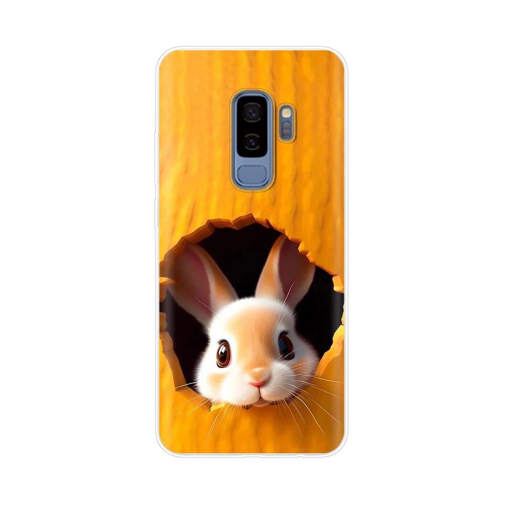 Чехол для телефона Samsung Galaxy S9 Plus Красивый узор с бабочками Мягкий тонкий ТПУ Прозрачный силиконовый чехол Для Samsung Galaxy S9 S9+ S 9