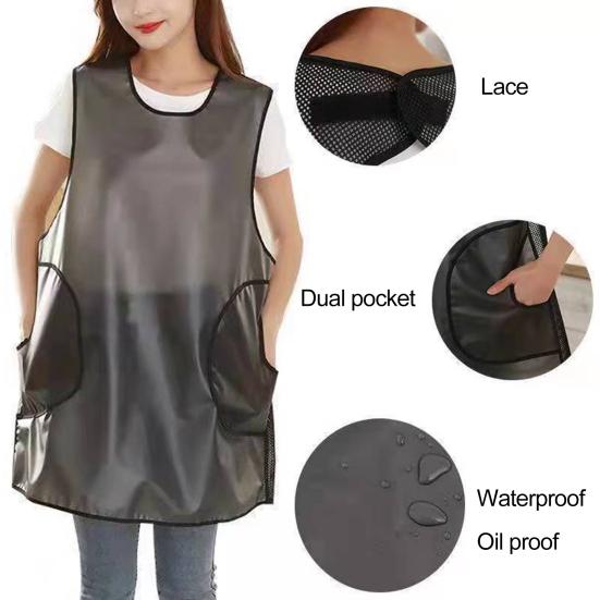 Устойчивый к пятнам фартук для выпечки, герметичный удобный однослойный/двухслойный фартук для выпечки