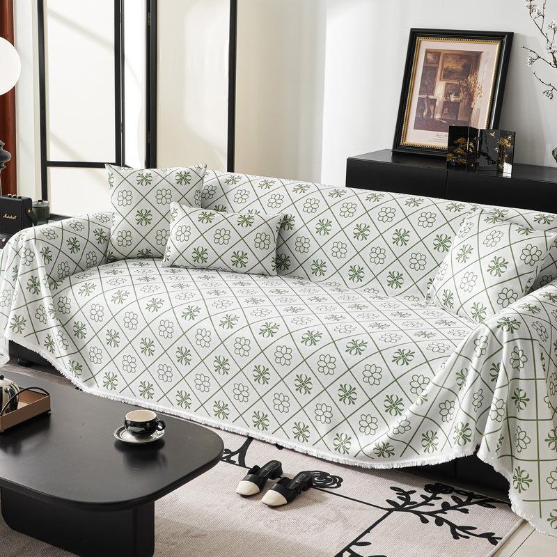 Летний прохладный ледяной шелковый чехол для дивана, полотенце, нескользящий чехол для дивана, подушка для сиденья, летняя летняя подушка для дивана