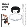 Gym Sport Pull Up Chin Up With Chain Dipping Belt Weight Lifting Belt Protector Strap Waist Support