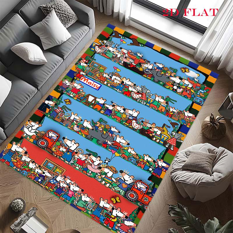 Lucky Luke Carpet Rug for Living Room Bedroom Home Sofa Decoration,Kids play Nonslip Floor Mat