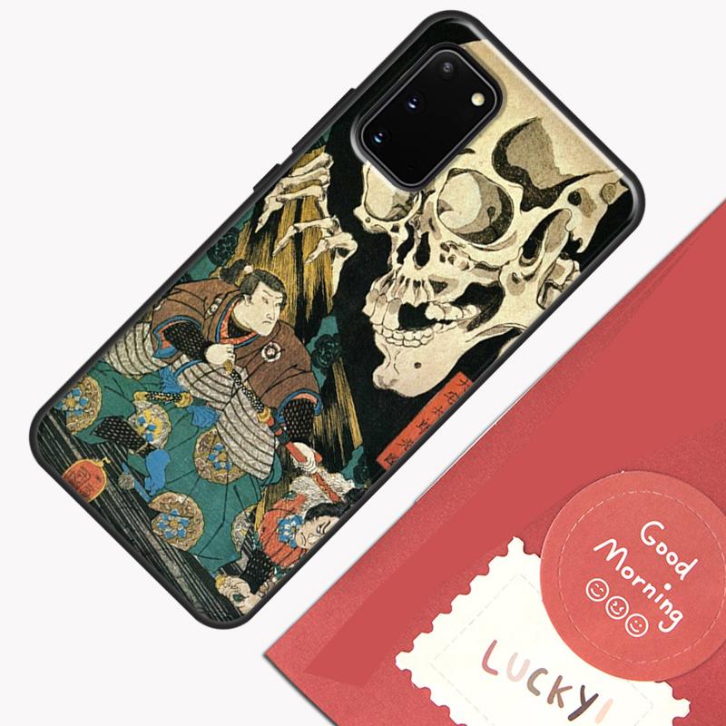 Японская гравюра укиё-э Чехол для телефона Samsung Galaxy S26 S25 Ultra S20 S21 S22 S23 S24 S10 Plus S25 FE Защитный корпус