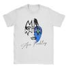 Мужская футболка Ace Frehley Модная хлопковая футболка с коротким рукавом Топы с круглым вырезом Подарок