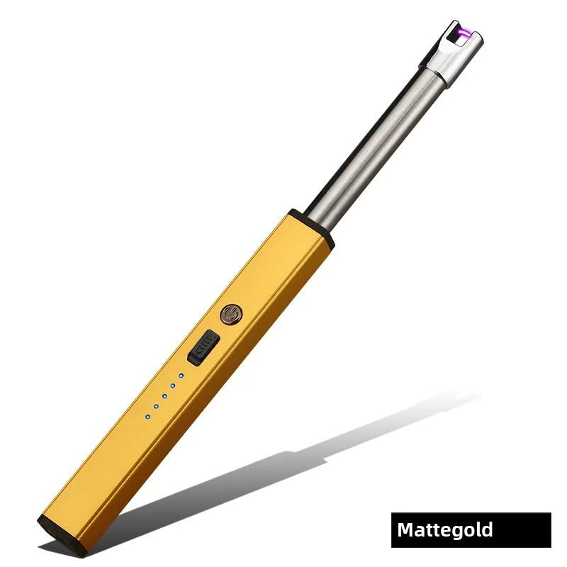 Arc Electric Pulse Lighter Kitchen Gas Stove Fierce Stove Natural Gas Candle Rechargeable Ignition Gun Plasma Smoking Accessorie