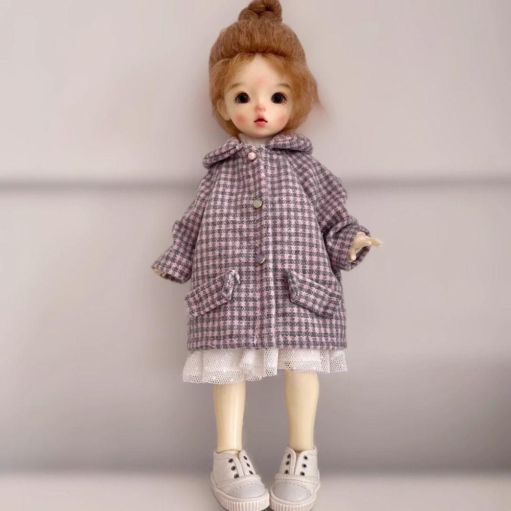 Шерстяное пальто ручной работы, модные свитера принцессы, футболки, штаны для кукол 1/6 BJD 30 см