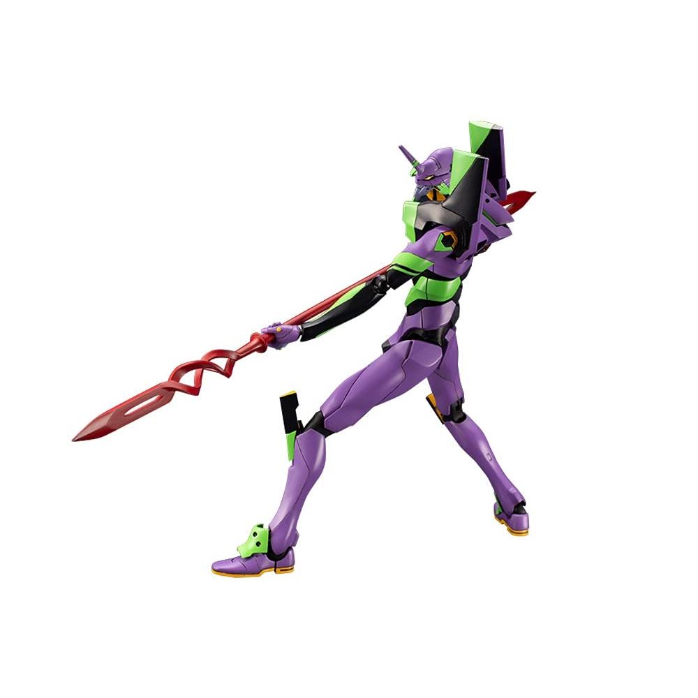 Shin Evangelion Movie Version Evangelion Unit 01 с Копьем Кассия Высота приблизительно. Пластиковая модель 190 мм, масштаб 1400. Цвет литья KP618X.