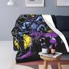 He Man Skeletor Blankets Comfortable Soft Flannel Winter Masters Of The Universe Throw Blanket for Sofa Travel Bedroom