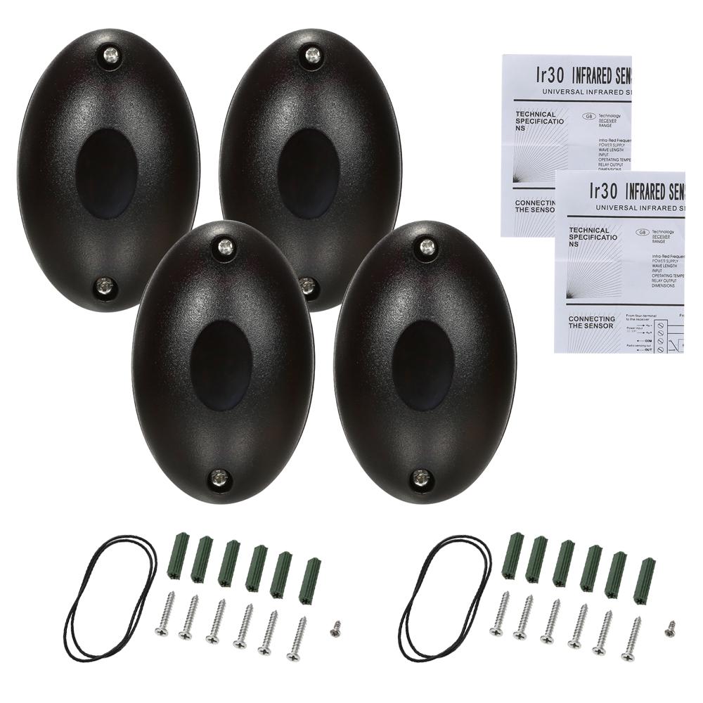 2 пары ABO-20 водонепроницаемый активный фотоэлектрический однолучевой инфракрасный датчик-детектор барьера