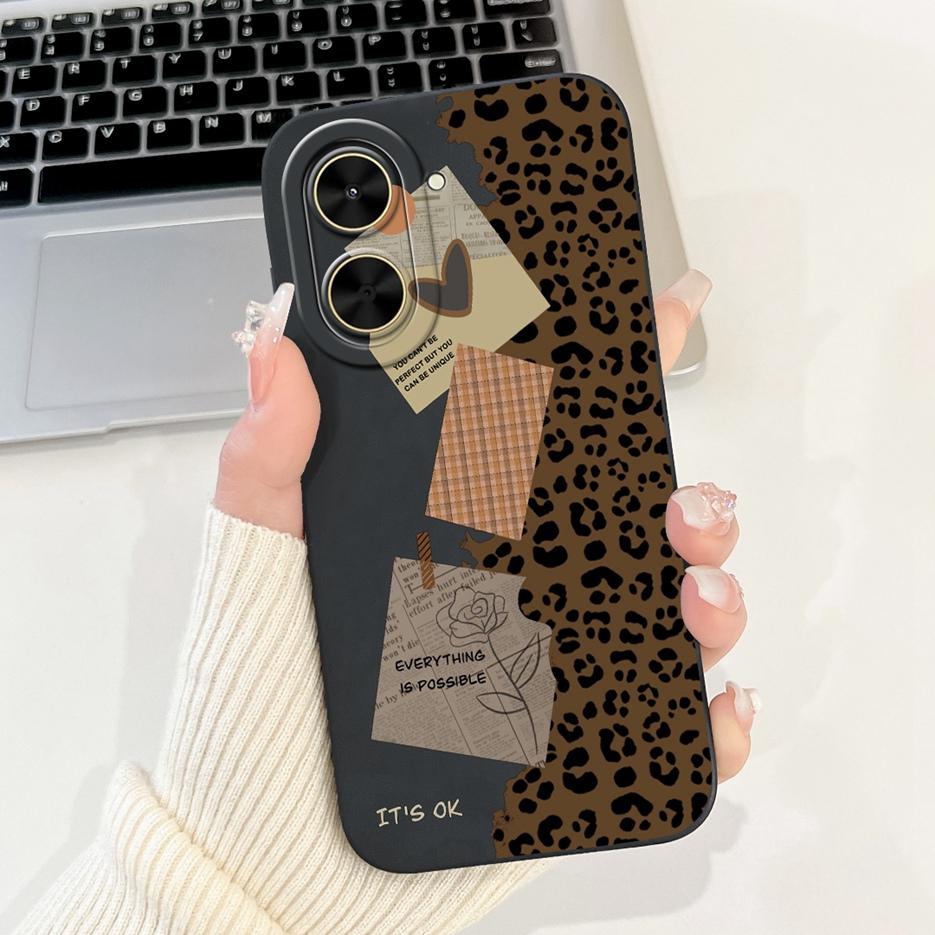 For Xiaomi Poco C71 Case Redmi A5 4G Stylish Candy Painted Cover Soft TPU Matte Phone Case For Xiaomi Redmi A5 4G PocoC71 Fundas
