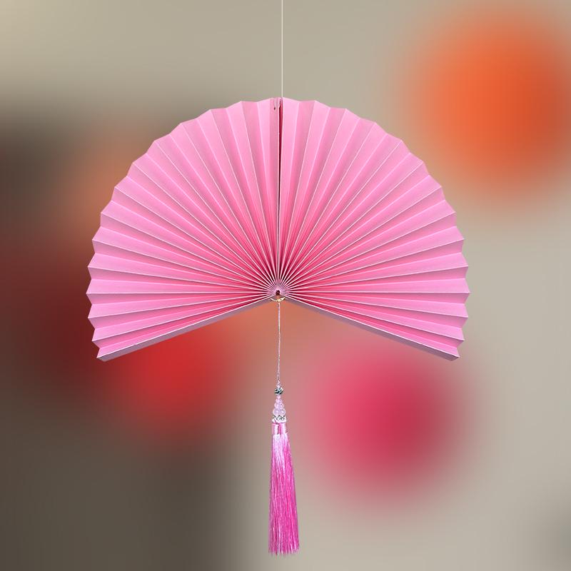 Набор для свадебного декора: Сотовые шары, Складные веера и Подвески «Двойное счастье» для комнаты жениха