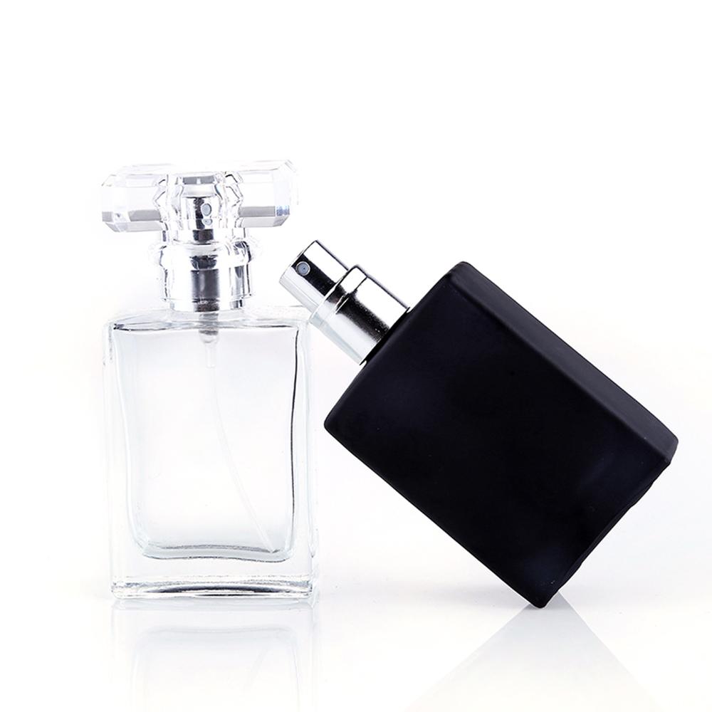 50ml High Quality Glass Crystal Transparent Spray Bottle Atomizer Refillable Bottle Perfume Bottle