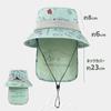 Детская сафари широкая солнцезащитная шляпа с УФ-защитой, шапка с клапаном для подбородка, для шляпы XM01 [SLINX], детская, детская, солнцезащитная, шляпа, поля, шляпа, для мальчиков, для младенцев, защита,