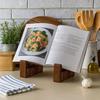 Винтажная деревянная подставка для кулинарной книги, многофункциональная подставка для дисплея, подставка для книги, настольный мольберт, для чтения книг