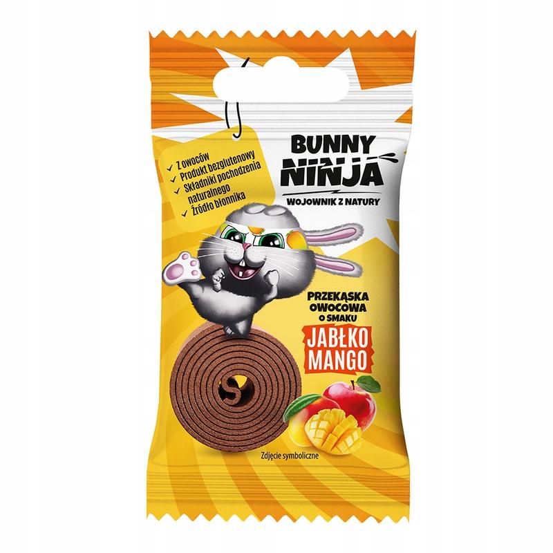 Bunny Ninja Apple-Mango Snack 15g