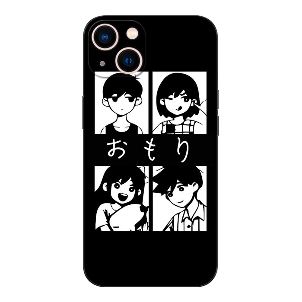 Black Tpu Case For Vivo Y52 Y70 Y70s Y70T Y71 Y71A Y72 Y73S Y75 Y76 Y75 Y81 5G 2020 Omori