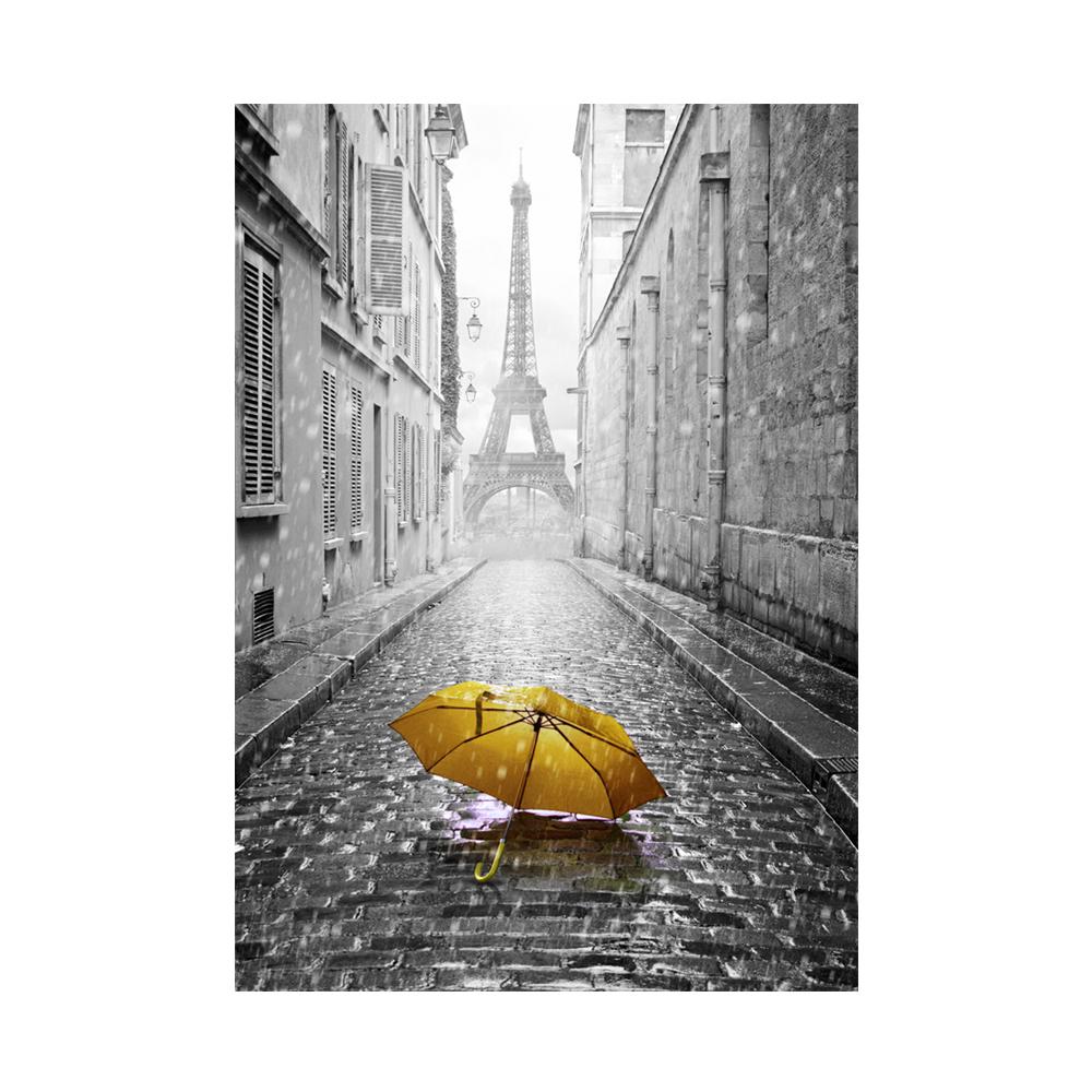 3 предмета Life Wall Art Лондон Красная телефонная будка Автобусный зонтик Печать на холсте Черно-белые фотографии города для дома Современное украшение Декор для гостиной 3 шт.