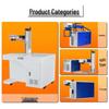 YunDuo 25W Cabinet Laser Marking Machine with Electric Lift CN plug (adapter included)