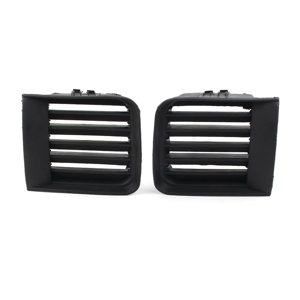 Черный Левый Правый Передний Капот Противотуманная Фара Нижняя Решетка Решетка Крышка Для 1999-2004 Pathfinder 622572W100 622562W100