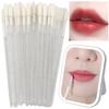 Disposable Lip Set of 100 Makeup Lipstick Lip Gloss Lip Makeup Lip Gloss Easy To Gentle On the Cosmetic Eyebrow Eyeshadow Lipstick Brushes, Brushes,