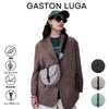 GASTON LUGA Сумка через плечо Splash Moon (Серо-коричневый) - Легкая, водонепроницаемая, мини-сумка через плечо для женщин