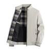 Large Men's Jacket Light Business Stand Up Collar Solid Color Men's Jacket Casual Versatile