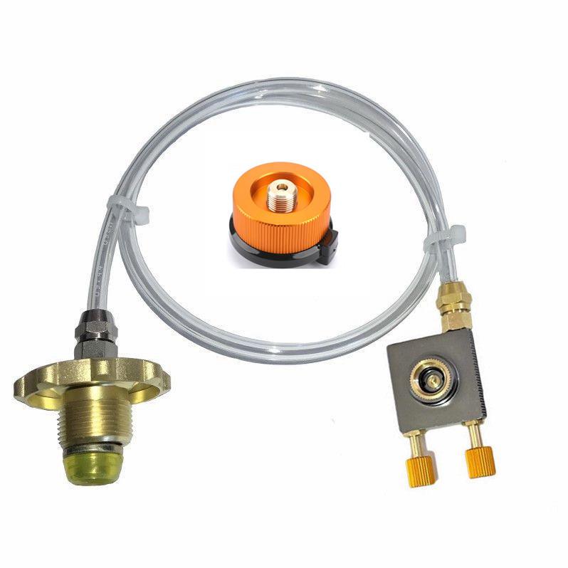 Cassette Stove Accessories: Charging Valve, Line, Gas Adapter, Wire Pipe, High Mountain Tank, Gas Tank