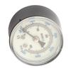 6000 Psi CO2 Pressure Gauge 1/8npt Thread Air Pressure Gauge Double Scale Luminous Carbon Dioxide
