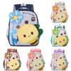 Cartoon Childrens Backpack With Small Bees And Flower Decorations For Use Daily