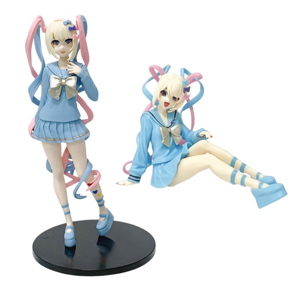 Аниме Needy Girl Overdose Милая Рейн Кандж ПВХ Фигурка Красивая Девушка Настольная Модель Коллекция Подарок на День Рождения Рождество В наличии