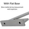 Precision 45 Degree Machinist Square Engineer Square Angle Measuring Tool Hardened Steel with Seat 6 x 4 Inch for Machinist, Woodworker, Engineer,