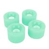 Skateboard Wheels PU High Hardness Fast Stable Longboard Cruiser Wheels for Ramp Asphalt Road Green