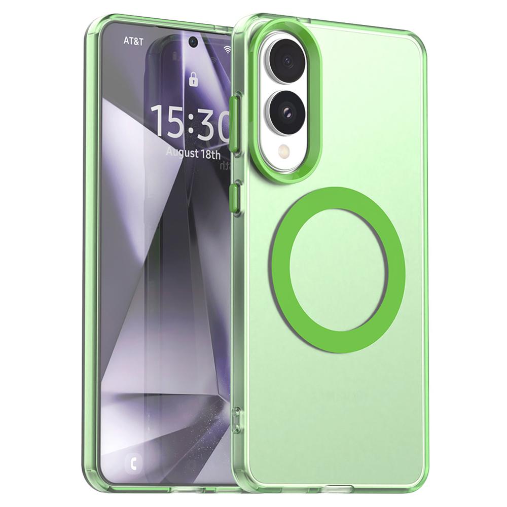 For Samsung Galaxy S25 Edge Case Compatible with MagSafe Anti Drop Hybrid Phone Back Cover