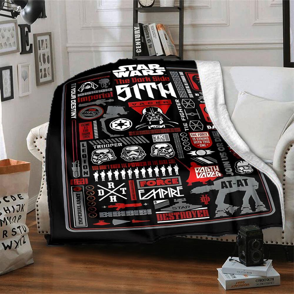 Star Wars Blanket Durable Comfort Suitable for Bed Picnics Couch for All Occasions Modern Style Ideal Gift for Friends Family Couples Picnic