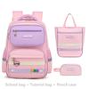 Primary School Students' Three-piece Backpack To Reduce The Load and Protect The Spine