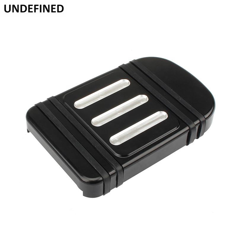 Накладка на педаль тормоза с ЧПУ, большие подножки, подушечки для Harley Touring Road King Electra Street Glide Softail Fat Boy Dyna FLD Trike