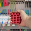 Машина для расчески сетевых кабелей Cat 5 Cat 6 Жгут проводов Укладка Аккуратные инструменты для кабельного фиксатора компьютерного зала