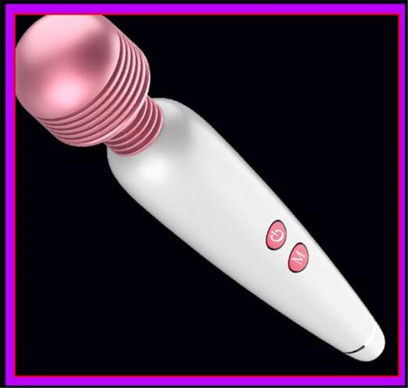 Супер мощный USB-заряжаемый вибратор, игрушки для женщин, палочка, массажер, вибраторы для женщин, клитор
