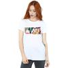 Marvel Womens/Ladies Collage Logo Cotton Boyfriend T-Shirt