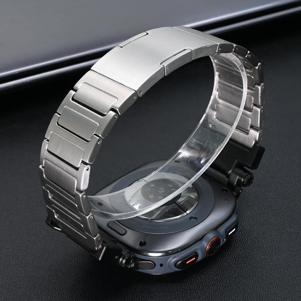 Титановый Ультра Ремешок для Samsung Galaxy Watch 7 ultra 47мм Браслет для SAMSUNG ULTRA GALAXY 47 Роскошный Спортивный Бизнес Мужской Браслет