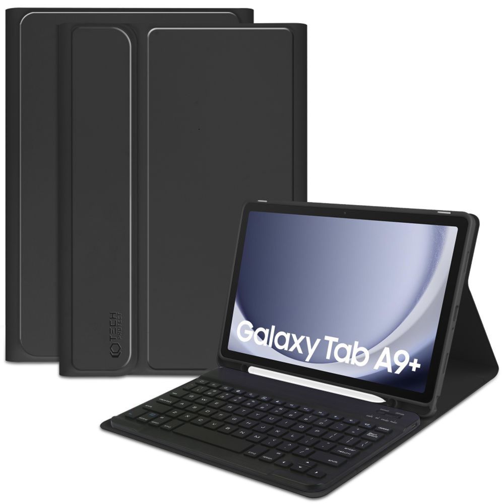 Tech-Protect Sc Pen + клавиатура Galaxy Tab A9+ Plus 11.0 X210 / X215 / X216 черный